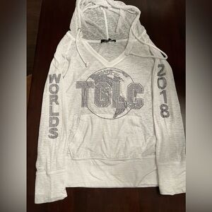 Top Gun TGLC Cheerleading Worlds lightweight pullover hoodie